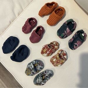 Kate Quinn 0-3M Assorted Baby Booties Collection (Set of 6!)